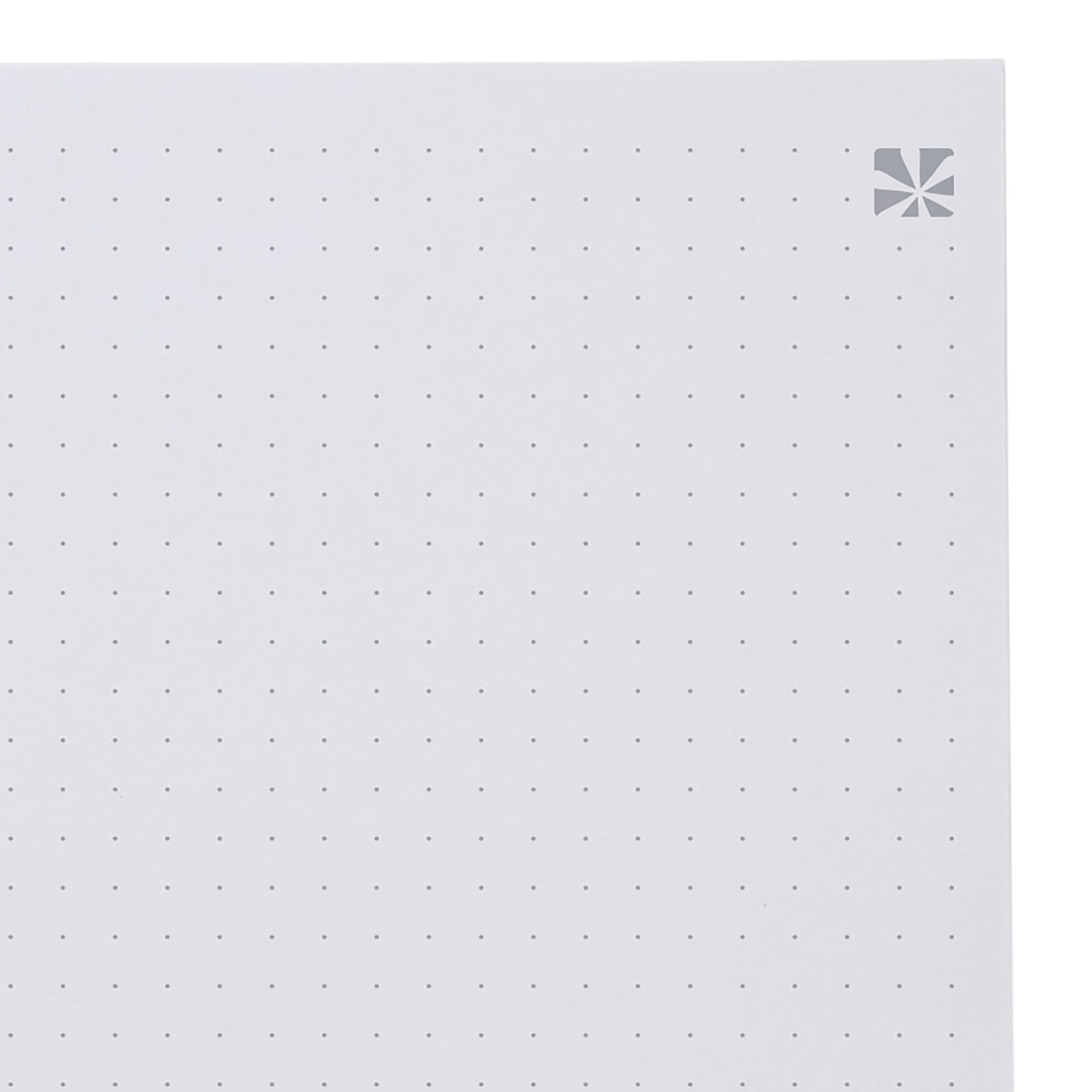 Erin Condren 8.5” x 11” Dot Grid Spiral Notebook, 5mm Dotted Layout with 80 Lb. Paper, Survivor Affirmation Cover, 160 Dot Grid Notebook Pages, Platinum Coil, Stickers Included - Image 6